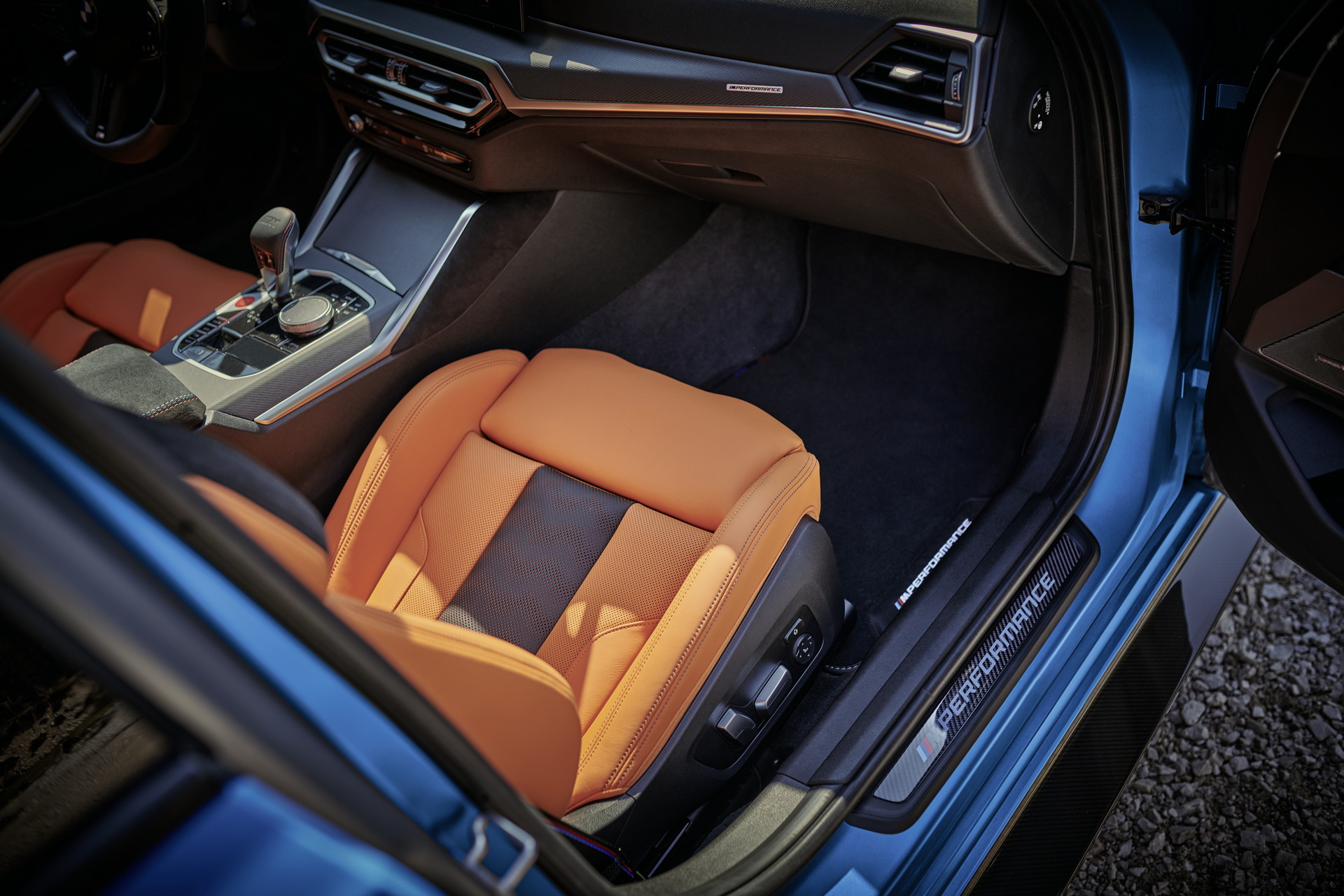 Download 2023 BMW M3 Touring with M Performance Parts - Door Sill HD Wallpaper 1920x1280 #17