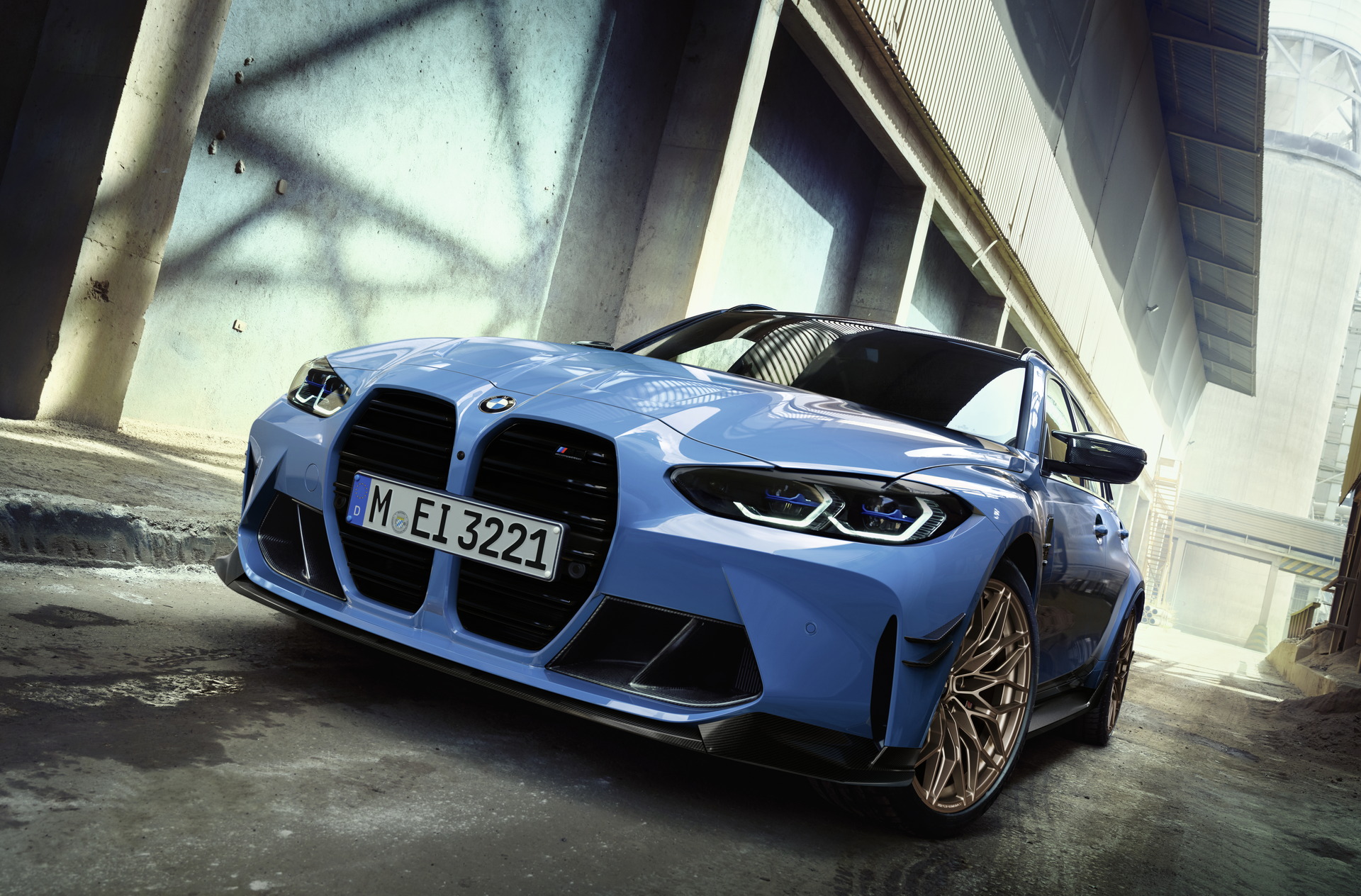 Download 2023 BMW M3 Touring with M Performance Parts - Front HD Wallpaper 1920x1264 #4