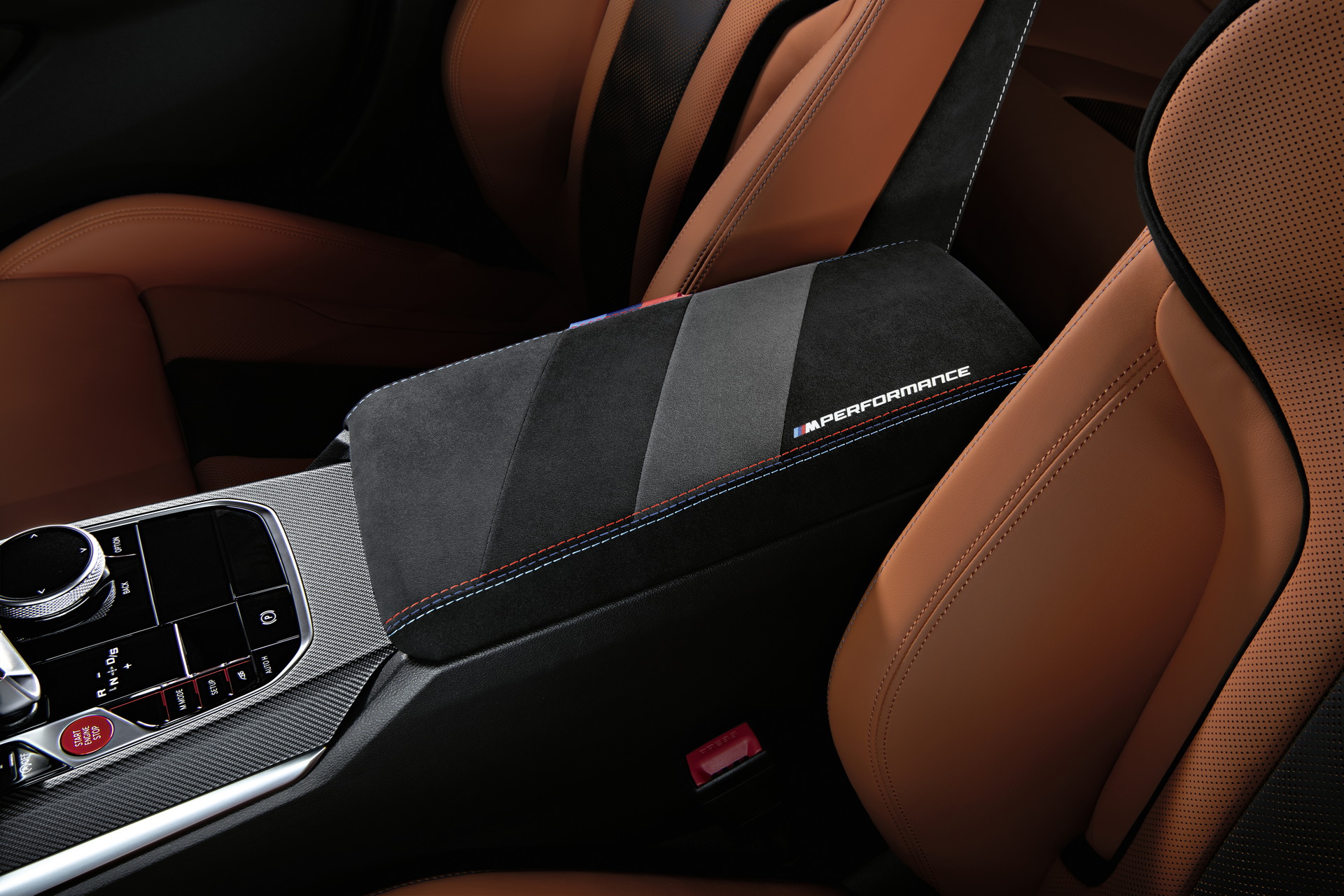 Download 2023 BMW M3 Touring with M Performance Parts - Interior, Detail HD Wallpaper 1920x1280 #33