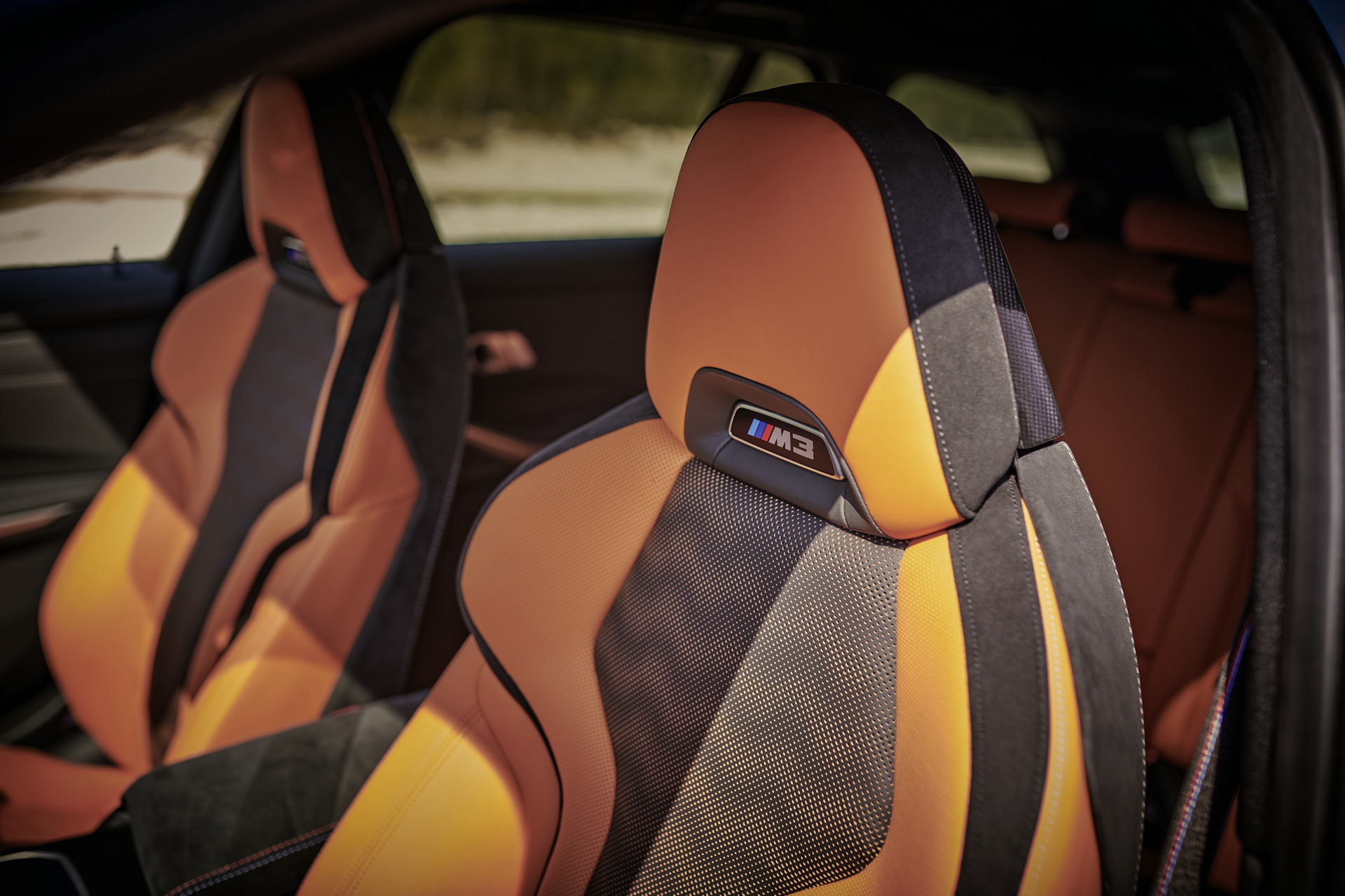 Download 2023 BMW M3 Touring with M Performance Parts - Interior, Seats HD Wallpaper 1920x1280 #20