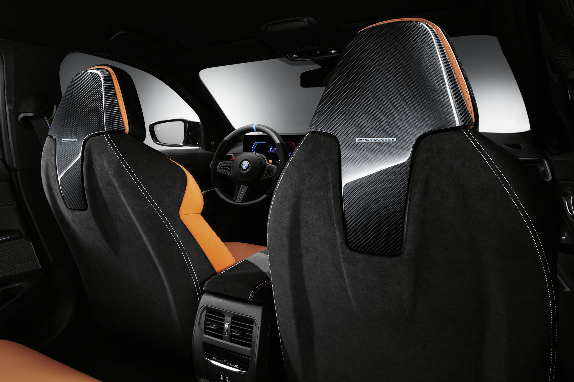 Download 2023 BMW M3 Touring with M Performance Parts - Interior HD Wallpaper 1920x1280 #32