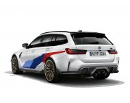 2023 BMW M3 Touring with M Performance Parts - Rear Three-Quarter Wallpaper 190x150
