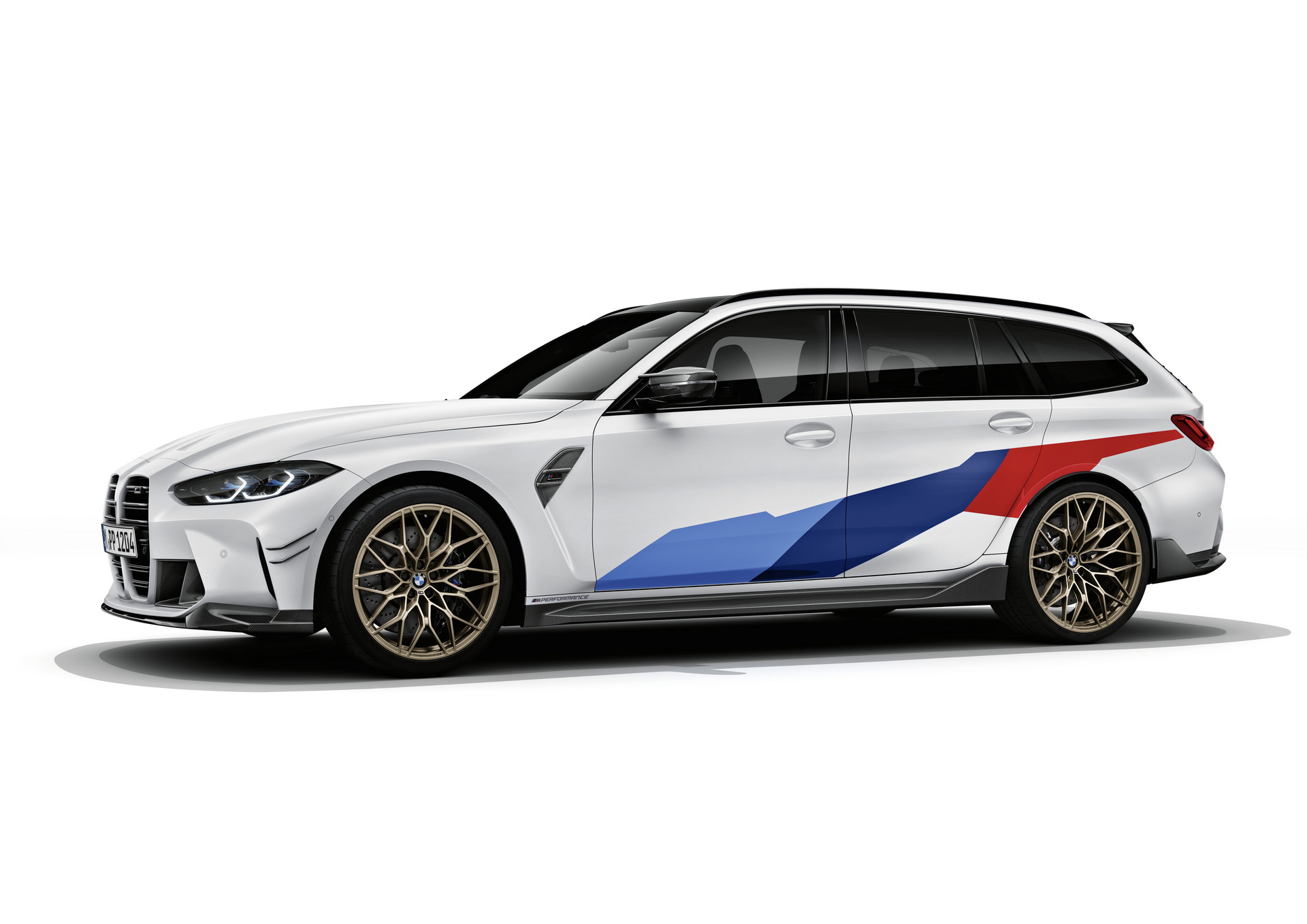 Download 2023 BMW M3 Touring with M Performance Parts - Side HD Wallpaper 1920x1358 #24