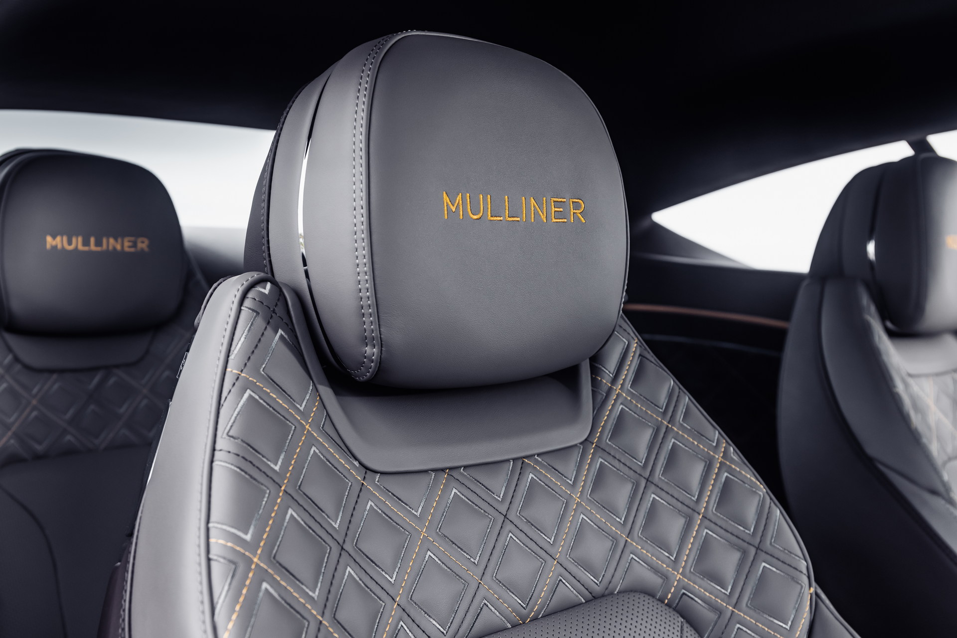 Download 2023 Bentley Continental GT Mulliner - Interior, Seats HD Wallpaper 1920x1281 #11