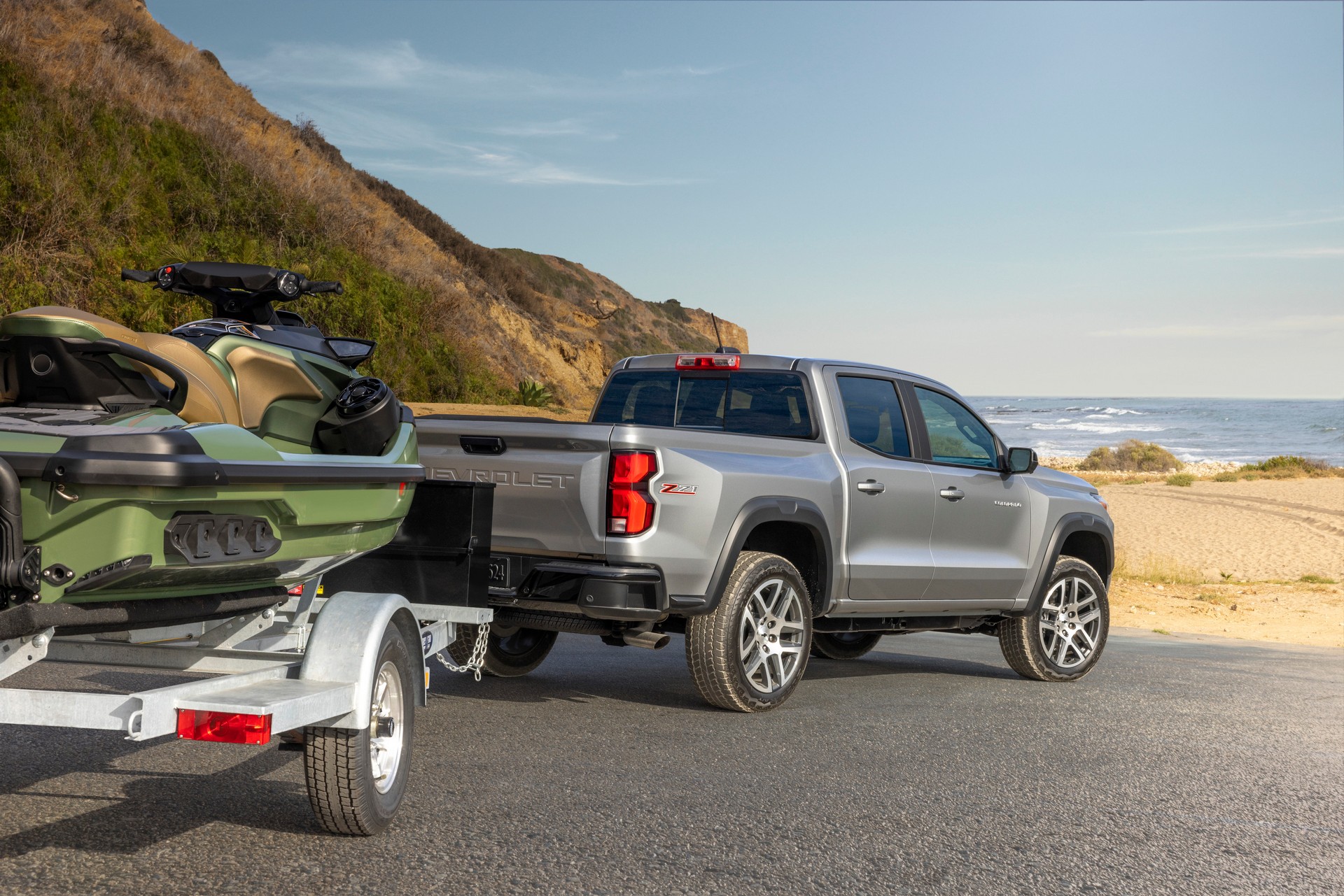 Download 2023 Chevrolet Colorado Z71 - Rear Three-Quarter HD Wallpaper 1920x1281 #5