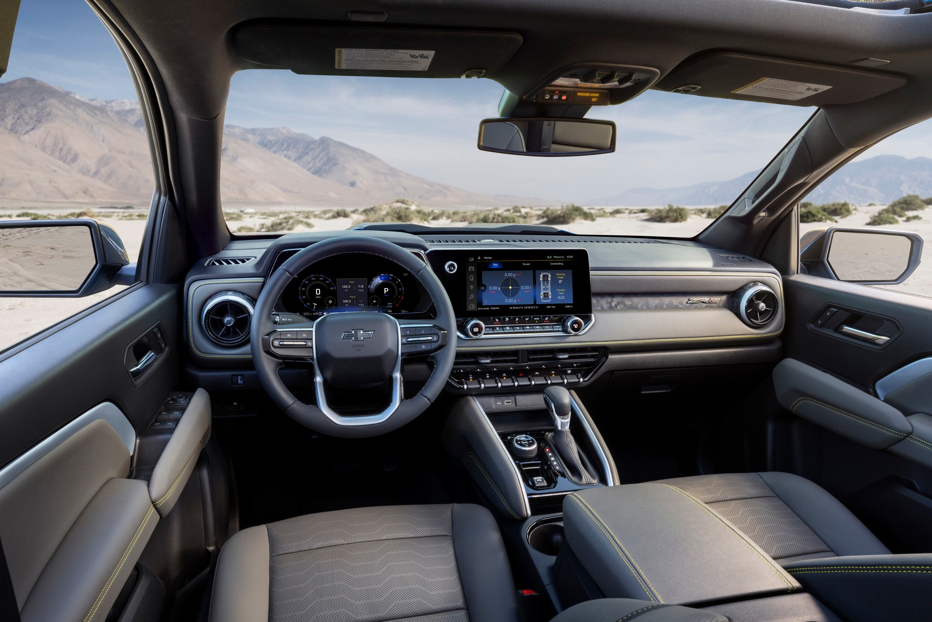 2023 Chevrolet Colorado ZR2 Interior, Cockpit Wallpapers 34 MotorTread