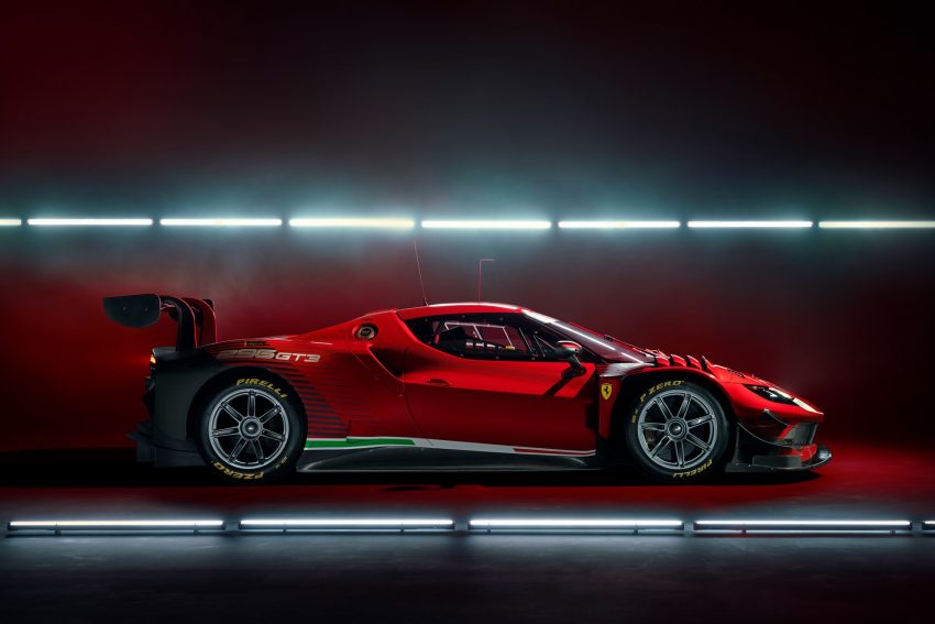 2023 Ferrari 296 GT3 - Side Wallpaper 850x567 #7
