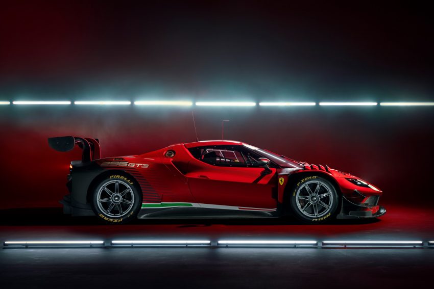 2023 Ferrari 296 GT3 - Side Wallpaper 850x567 #7