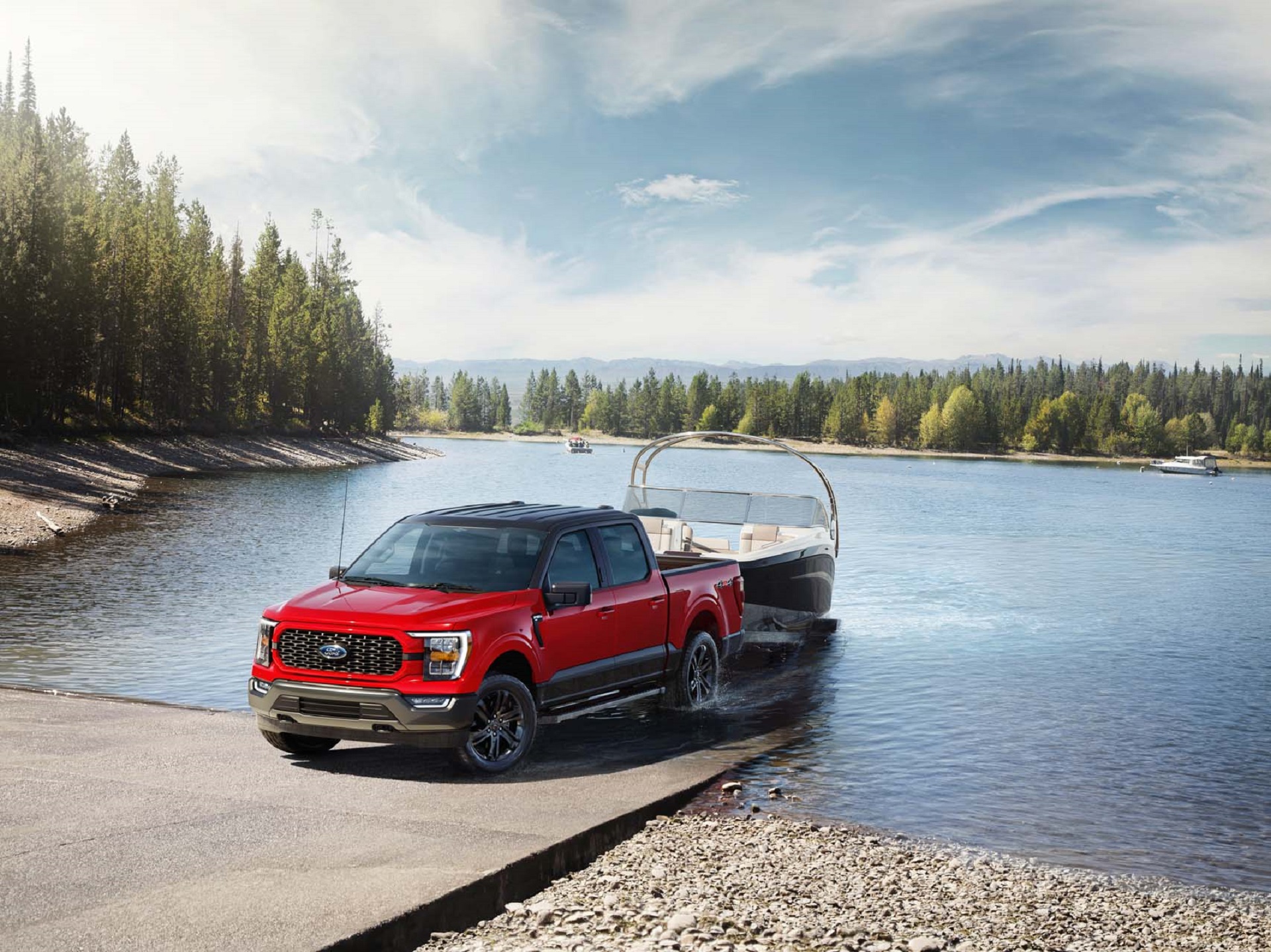 Download 2023 Ford F-150 Heritage Edition - Front Three-Quarter HD Wallpaper 1920x1439 #1