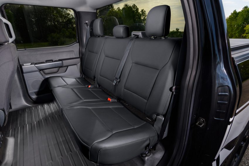 2023 Ford F-150 Lightning Pro SSV - Interior, Rear Seats Wallpaper 850x567 #10