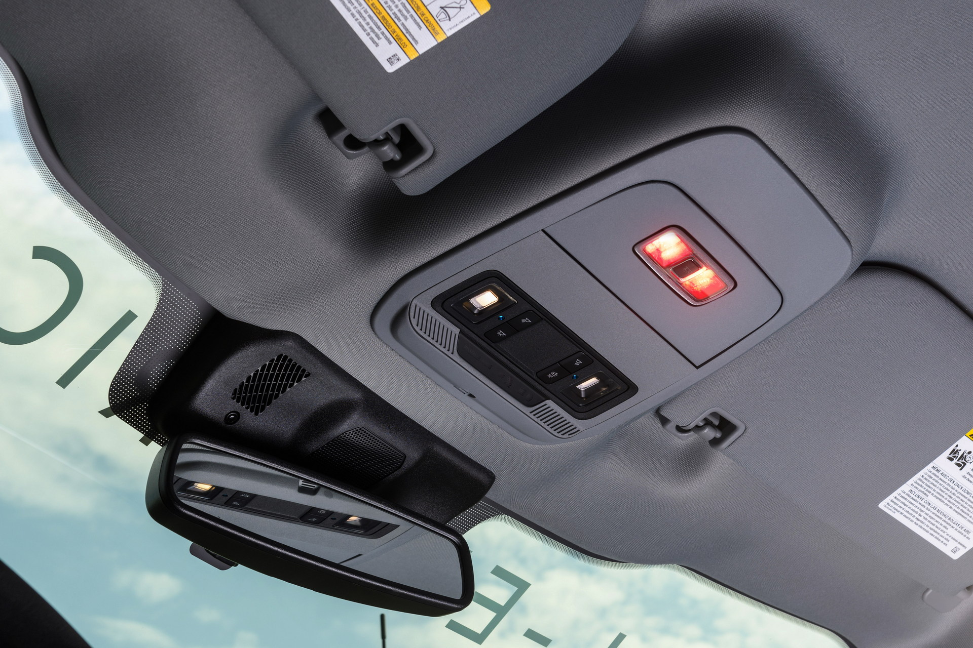 Download 2023 Ford F-150 Lightning Pro SSV - Rear View Mirror HD Wallpaper 1920x1280 #11