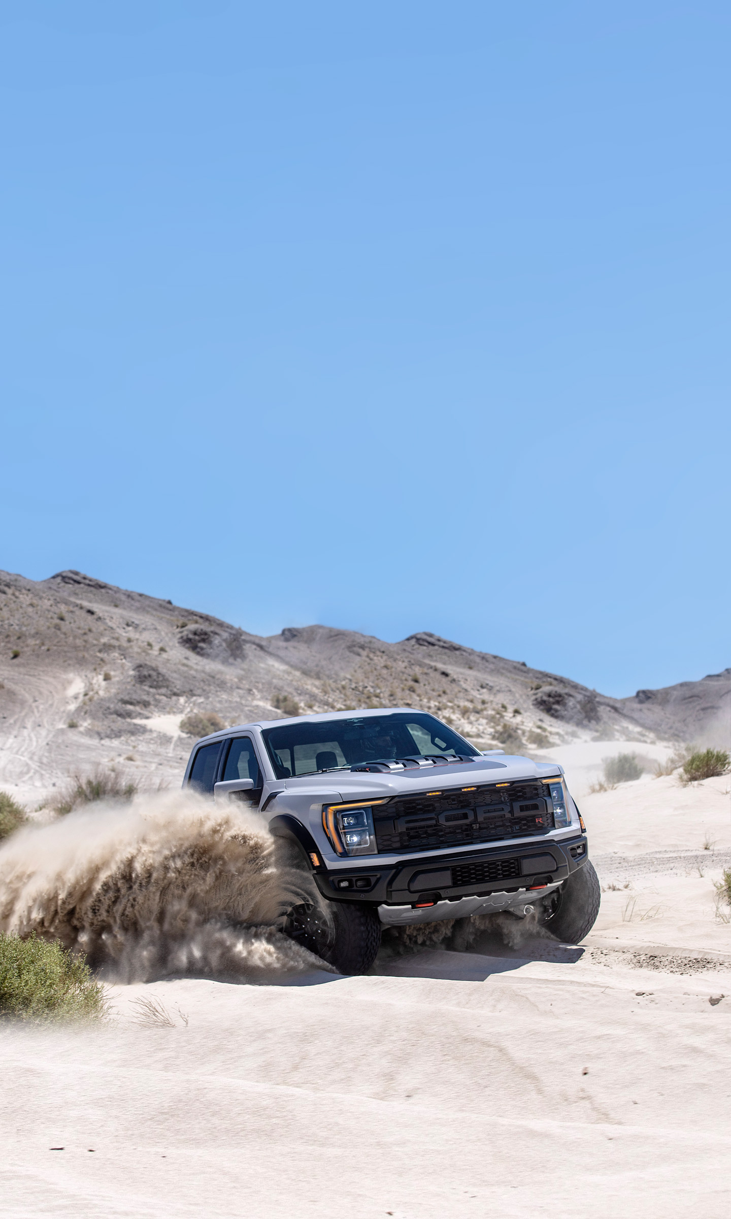Download 2023 Ford F-150 Raptor R - Front HD Phone Wallpaper 1440x2400 #6