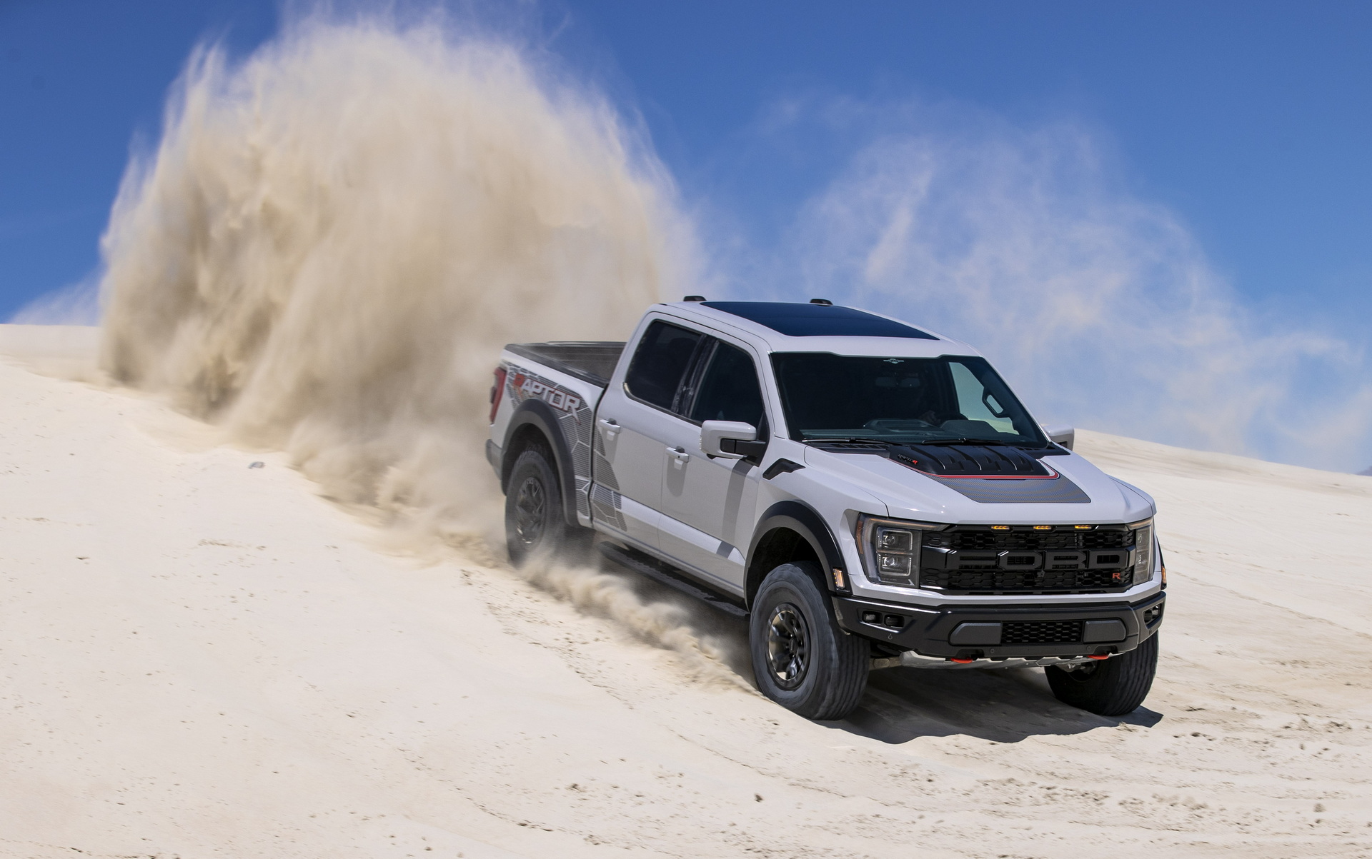 Download 2023 Ford F-150 Raptor R - Front HD Wallpaper 1920x1203 #1