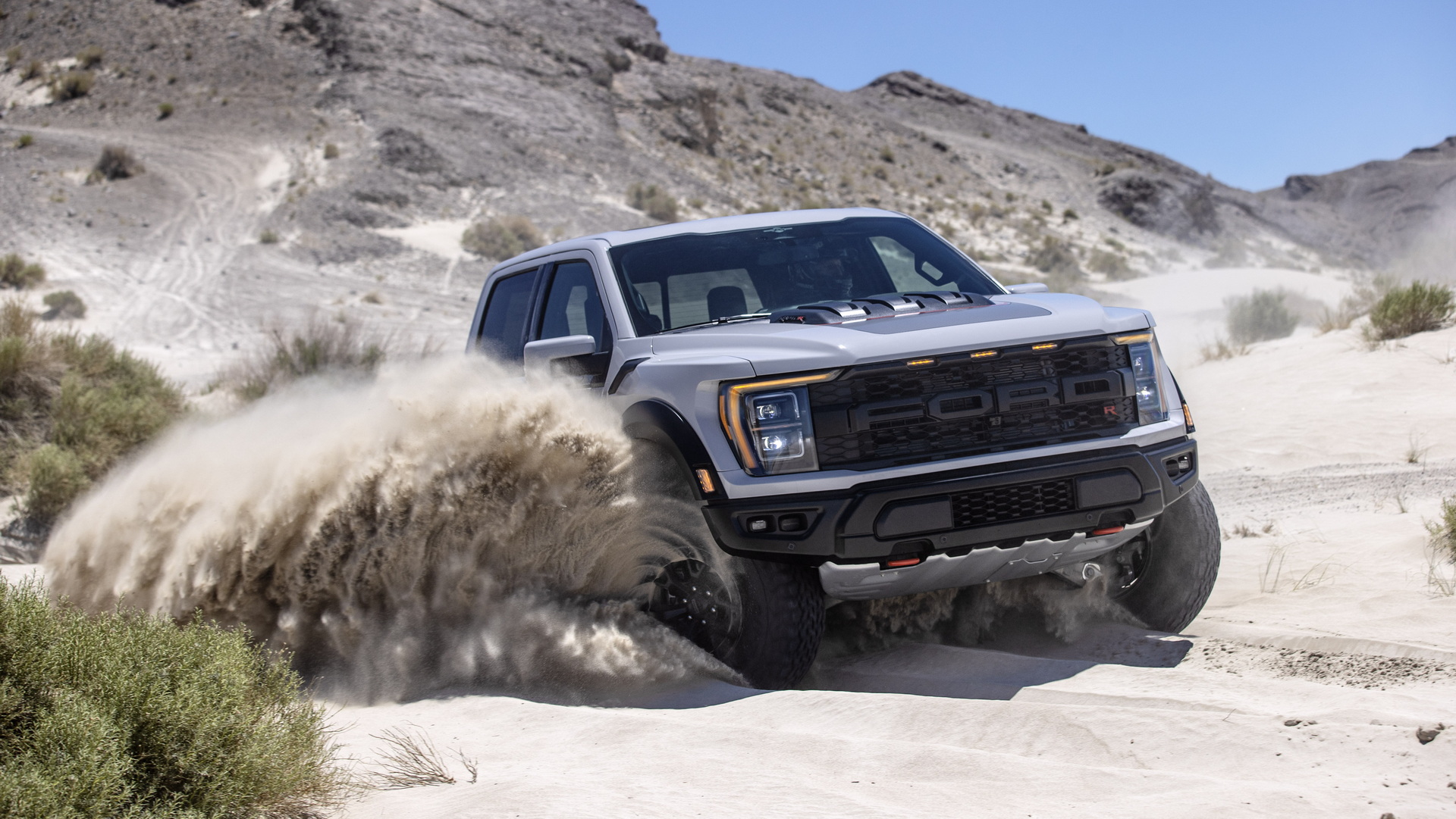 Download 2023 Ford F-150 Raptor R - Front HD Wallpaper 1920x1081 #2