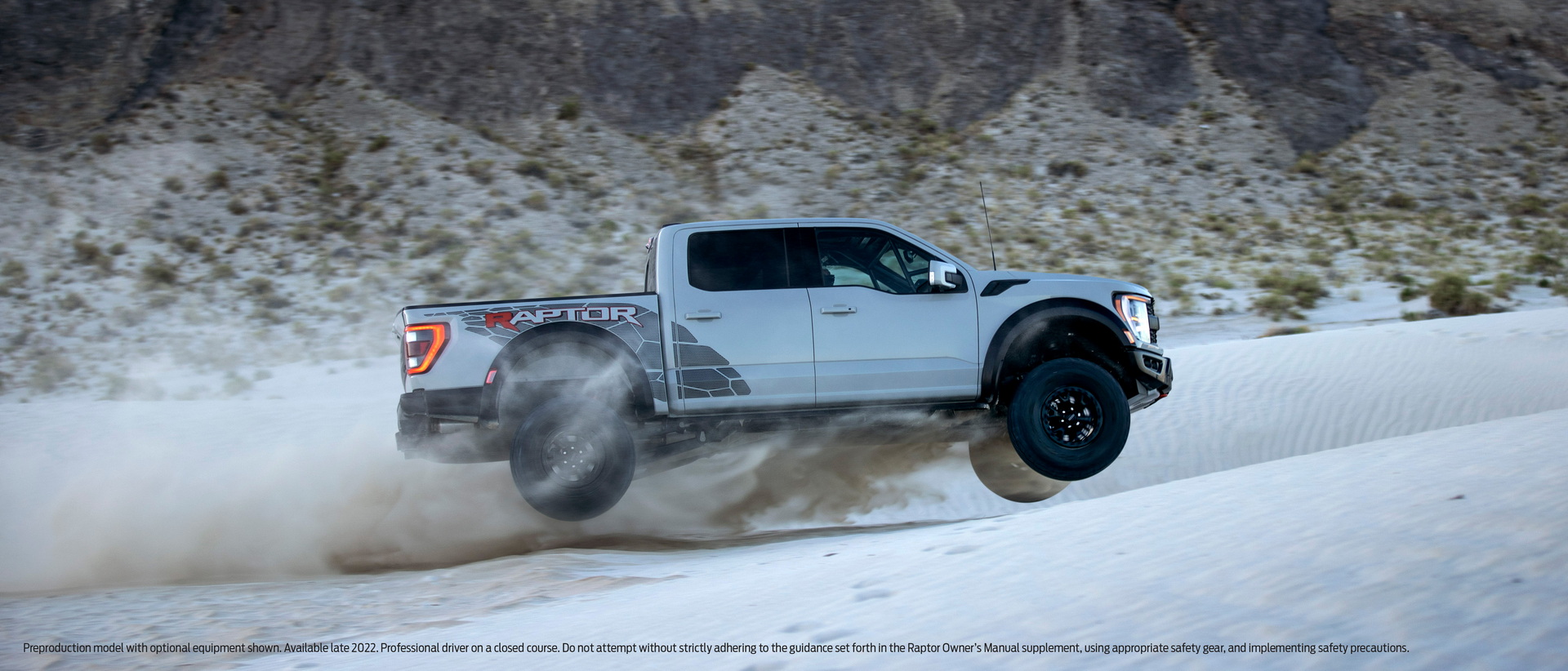 Download 2023 Ford F-150 Raptor R - Side HD Wallpaper 1920x822 #14