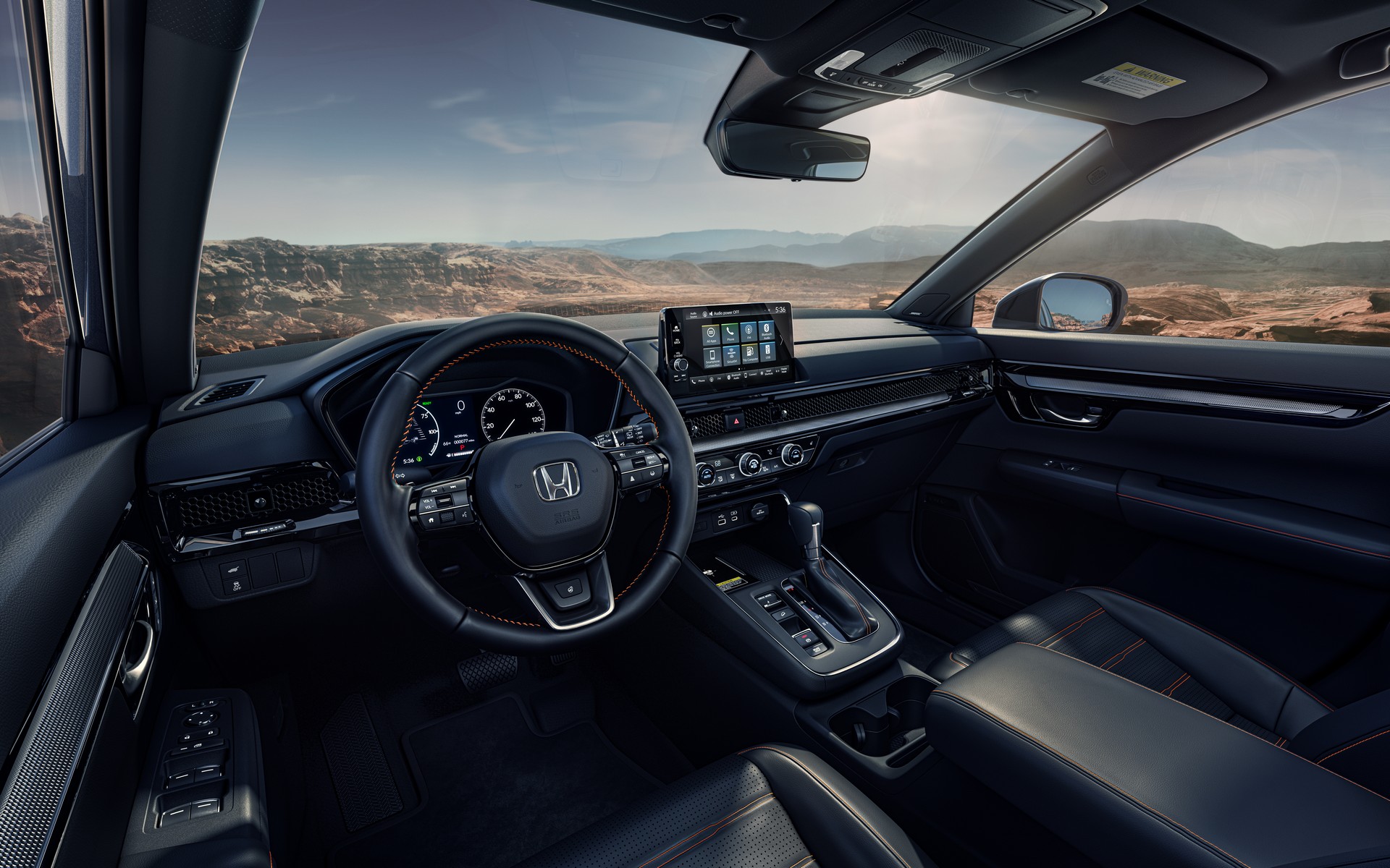 Download 2023 Honda CR-V - US version - Interior HD Wallpaper 1920x1200 #6