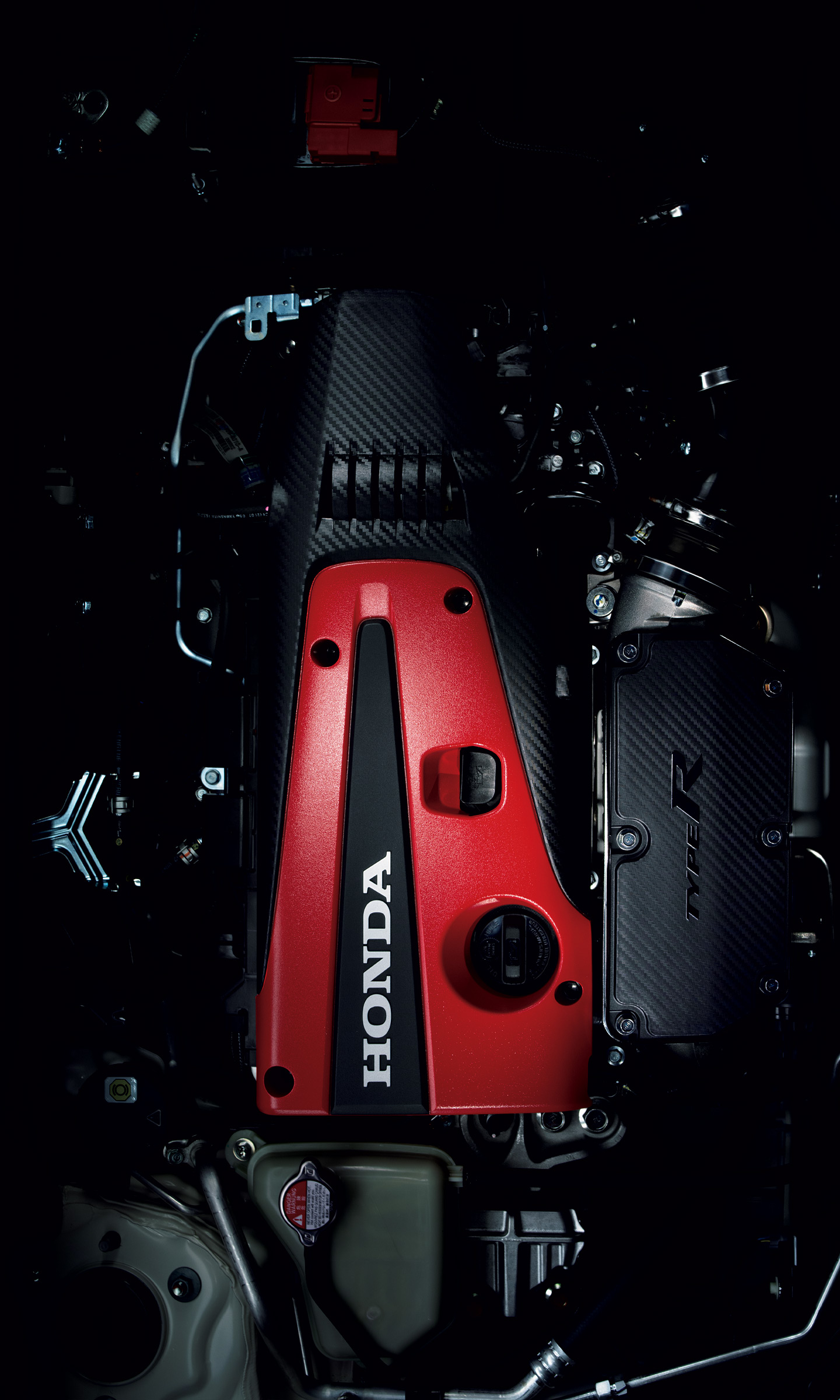 Download 2023 Honda Civic Type R - Engine HD Phone Wallpaper 1440x2400 #22