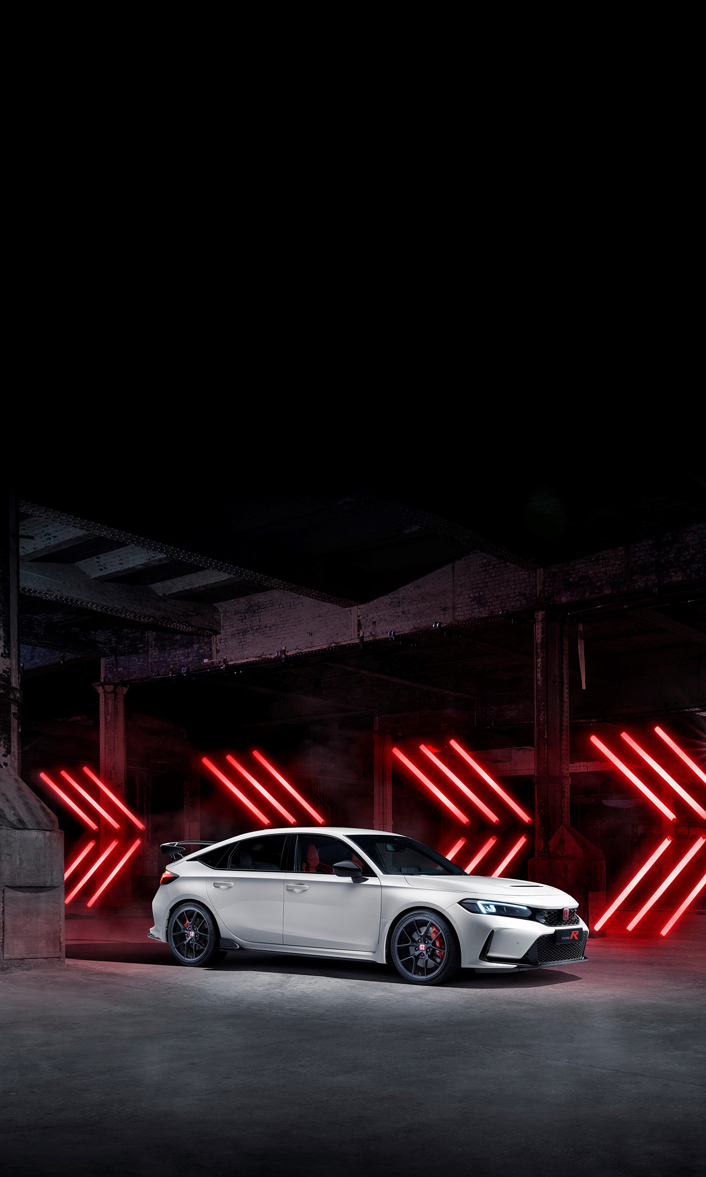Download 2023 Honda Civic Type R - Front Three-Quarter HD Phone Wallpaper 1440x2400 #4
