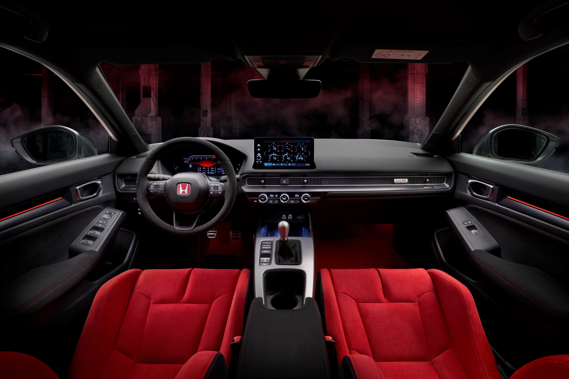 Download 2023 Honda Civic Type R - Interior, Cockpit HD Wallpaper 1920x1280 #25