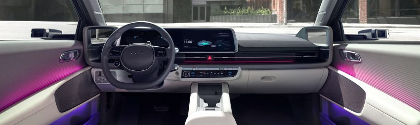 2023 Hyundai Ioniq 6 - Interior, Cockpit Wallpaper 850x254 #30