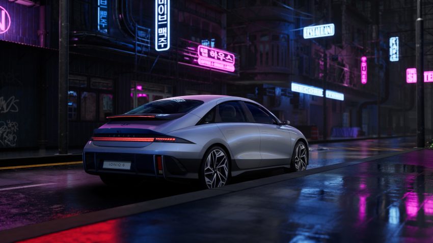 2023 Hyundai Ioniq 6 - Rear Three-Quarter Wallpaper 850x478 #11