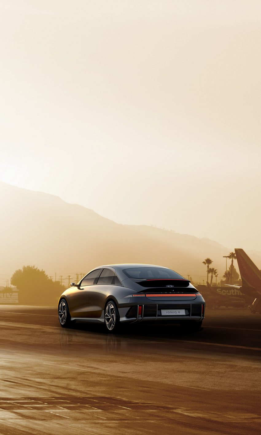 2023 Hyundai Ioniq 6 - Rear Three-Quarter Phone Wallpaper 850x1417 #15