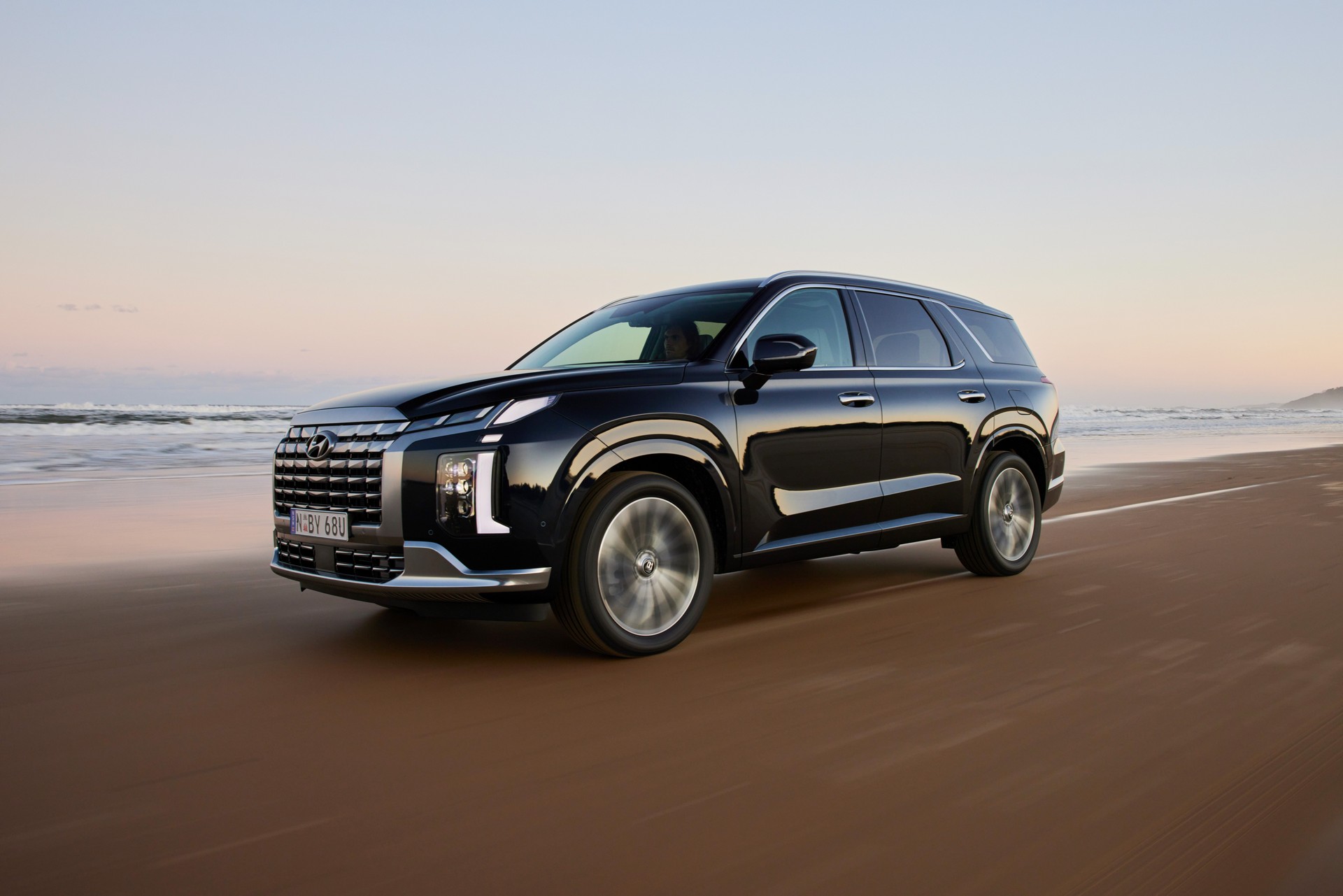 Download 2023 Hyundai Palisade - AU version - Front Three-Quarter HD Wallpaper 1920x1281 #59