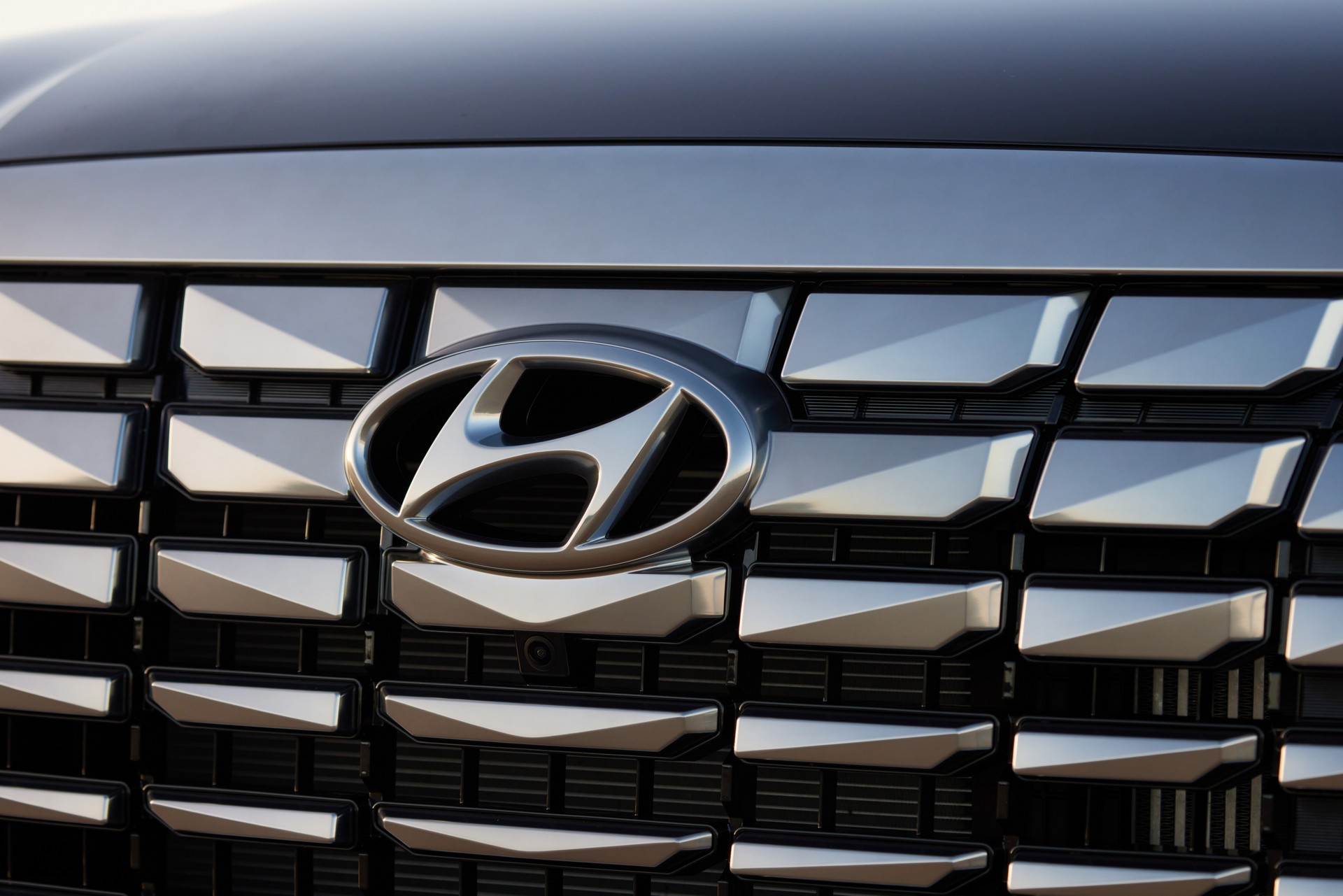 Download 2023 Hyundai Palisade - AU version - Grille HD Wallpaper 1920x1281 #76