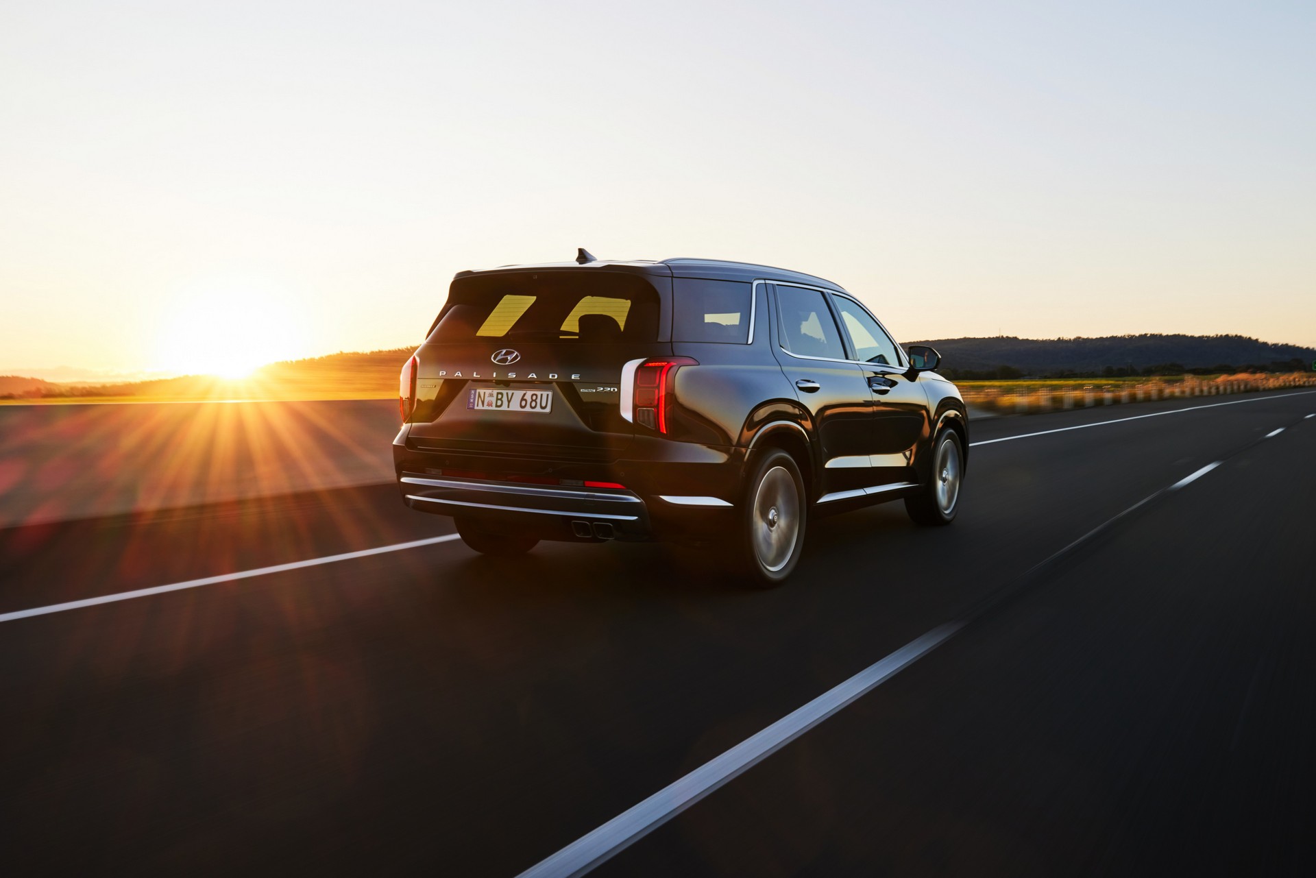 Download 2023 Hyundai Palisade - AU version - Rear Three-Quarter HD Wallpaper 1920x1281 #66