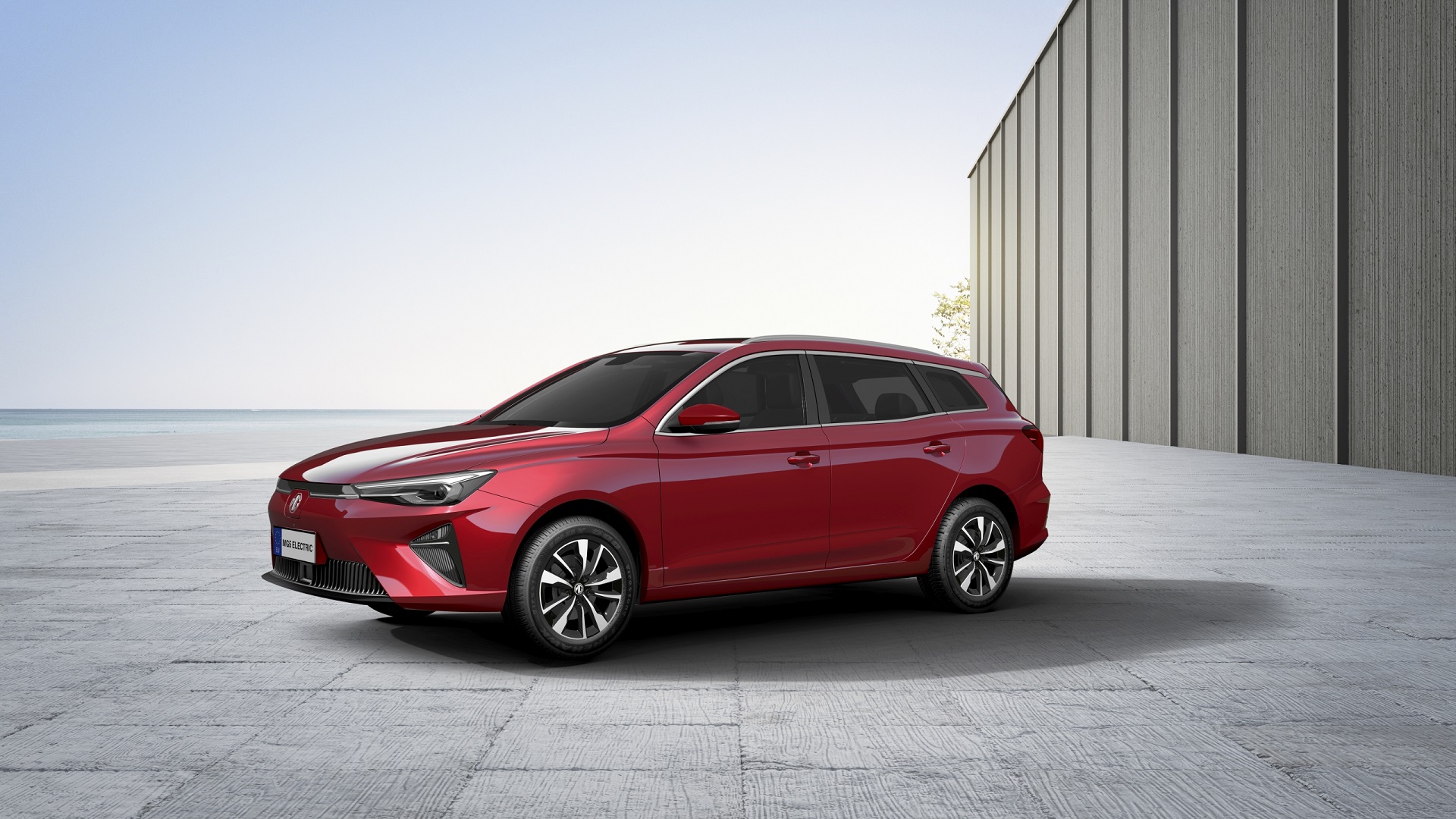 Download 2023 MG 5 EV - Front Three-Quarter HD Wallpaper 1920x1080 #24