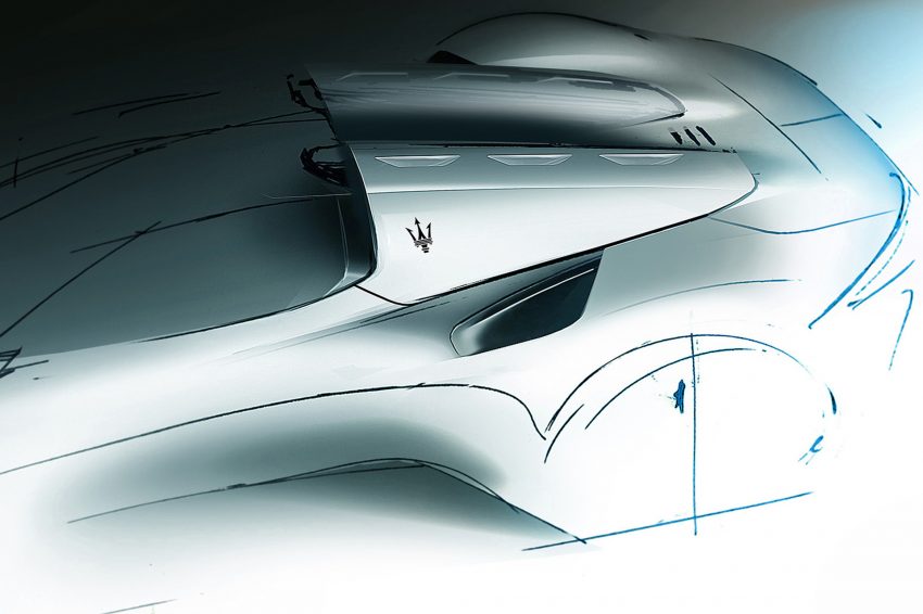 2023 Maserati MC20 Cielo - Design Sketch Wallpaper 850x566 #100