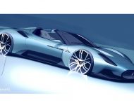 2023 Maserati MC20 Cielo - Design Sketch Wallpaper 190x150