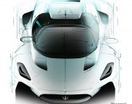 2023 Maserati MC20 Cielo - Design Sketch Wallpaper 190x150