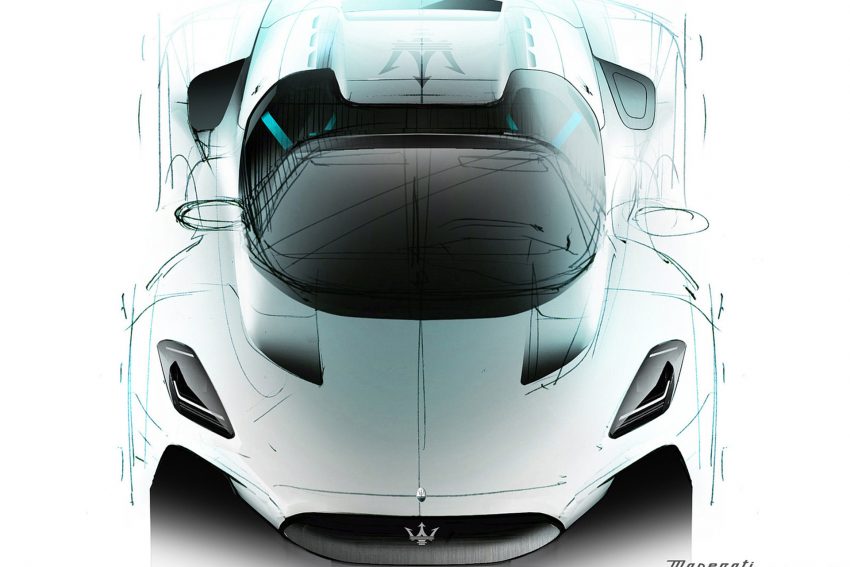 2023 Maserati MC20 Cielo - Design Sketch Wallpaper 850x567 #97