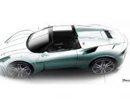 2023 Maserati MC20 Cielo - Design Sketch Wallpaper 190x150