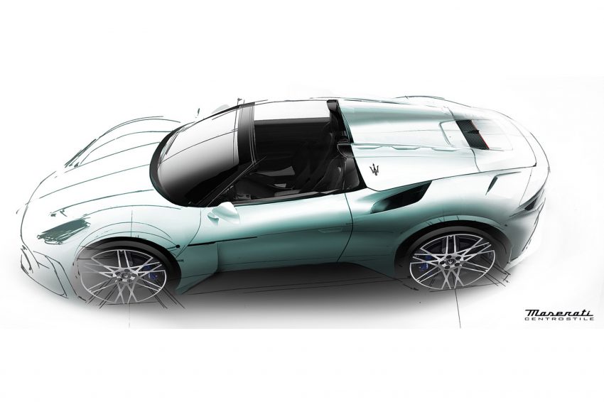 2023 Maserati MC20 Cielo - Design Sketch HD Wallpapers 850x566 #99 2023 Maserati MC20 Cielo - Design Sketch Wallpaper 850x566 #99