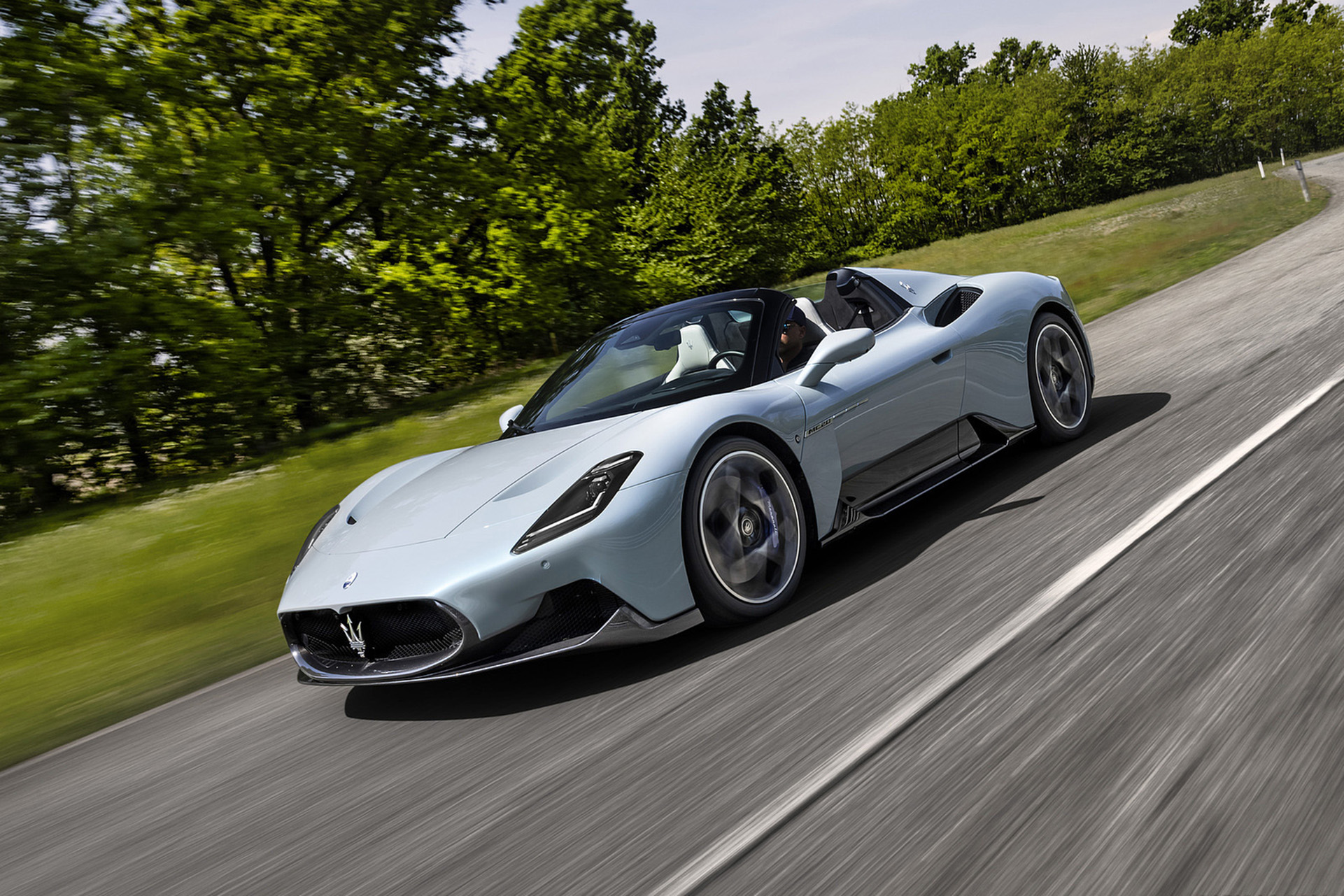 Download 2023 Maserati MC20 Cielo - Front Three-Quarter HD Wallpaper 1921x1281 #4