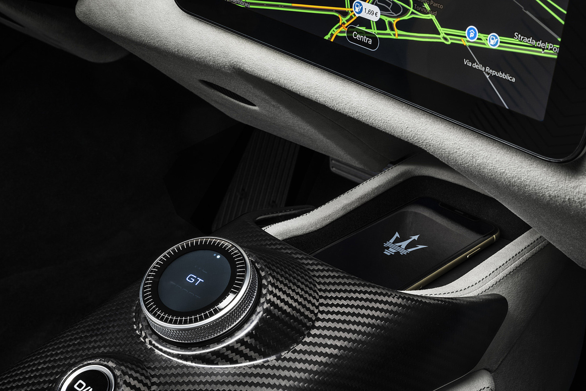 Download 2023 Maserati MC20 Cielo - Interior, Detail HD Wallpaper 1921x1281 #91