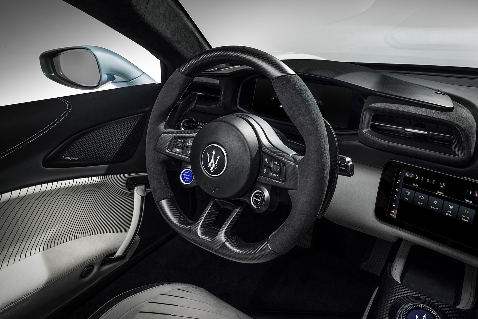 Download 2023 Maserati MC20 Cielo - Interior, Detail HD Wallpaper 1921x1281 #84