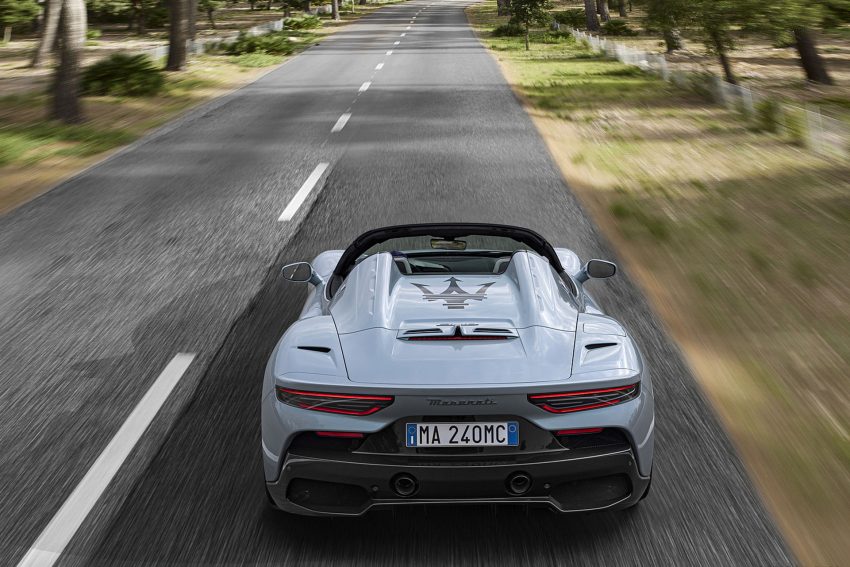 2023 Maserati MC20 Cielo - Rear HD Wallpapers 850x567 #9 2023 Maserati MC20 Cielo - Rear Wallpaper 850x567 #9