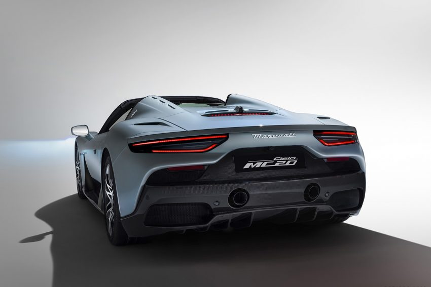2023 Maserati MC20 Cielo - Rear HD Wallpapers 850x567 #62 2023 Maserati MC20 Cielo - Rear Wallpaper 850x567 #62