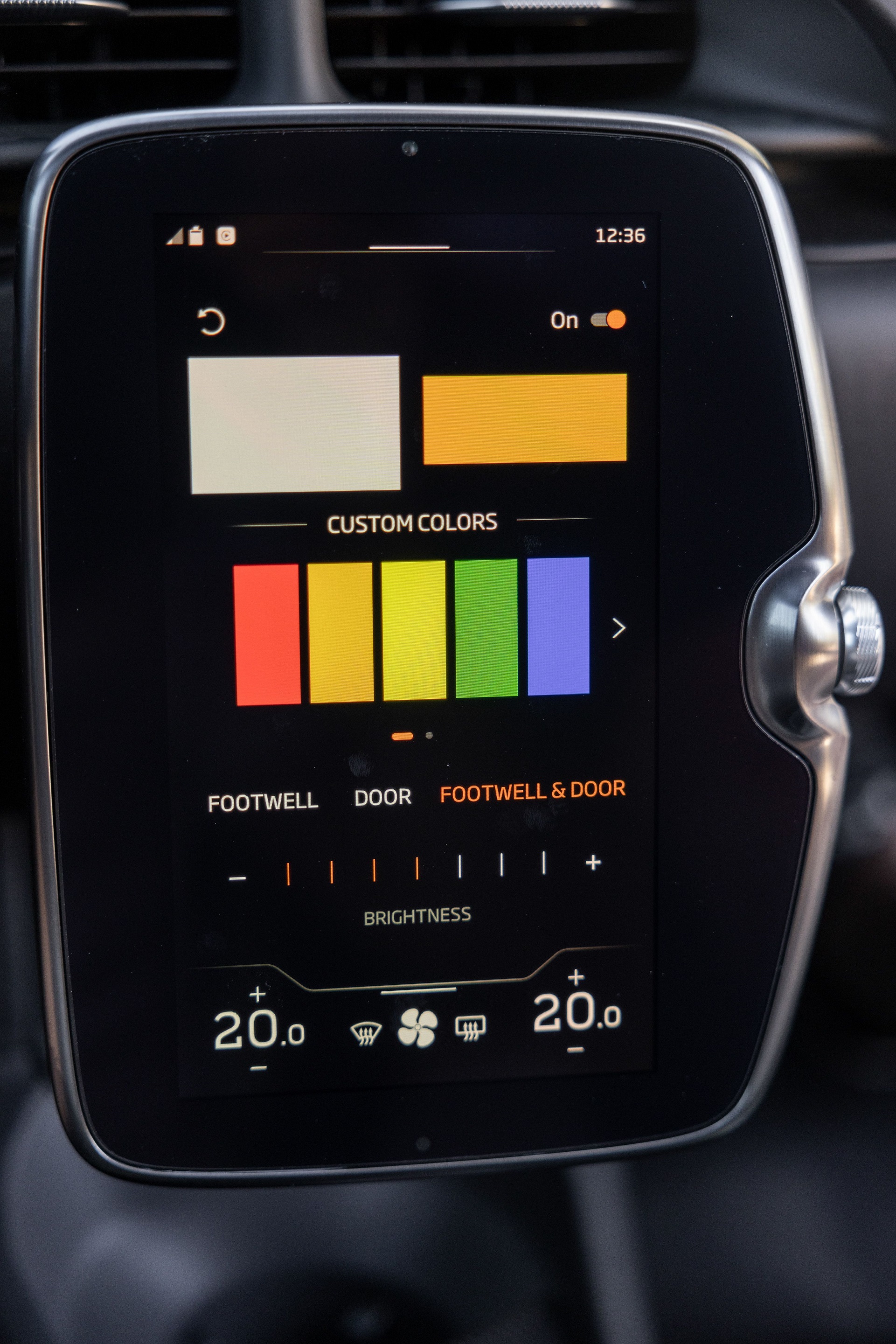 Download 2023 McLaren Artura - Central Console HD Phone Wallpaper 1921x2881 #24