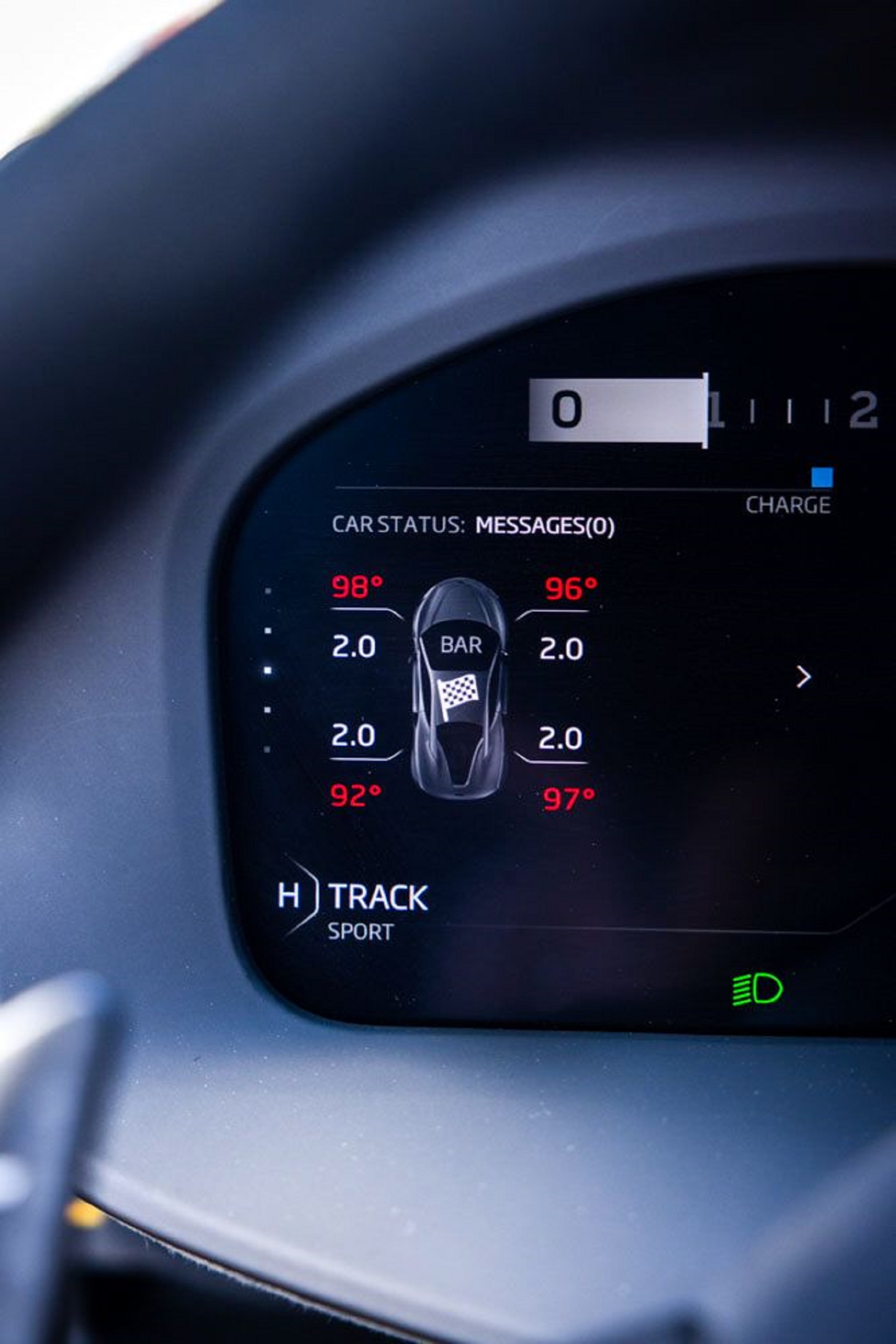 Download 2023 McLaren Artura - Digital Instrument Cluster HD Phone Wallpaper 1921x2880 #20