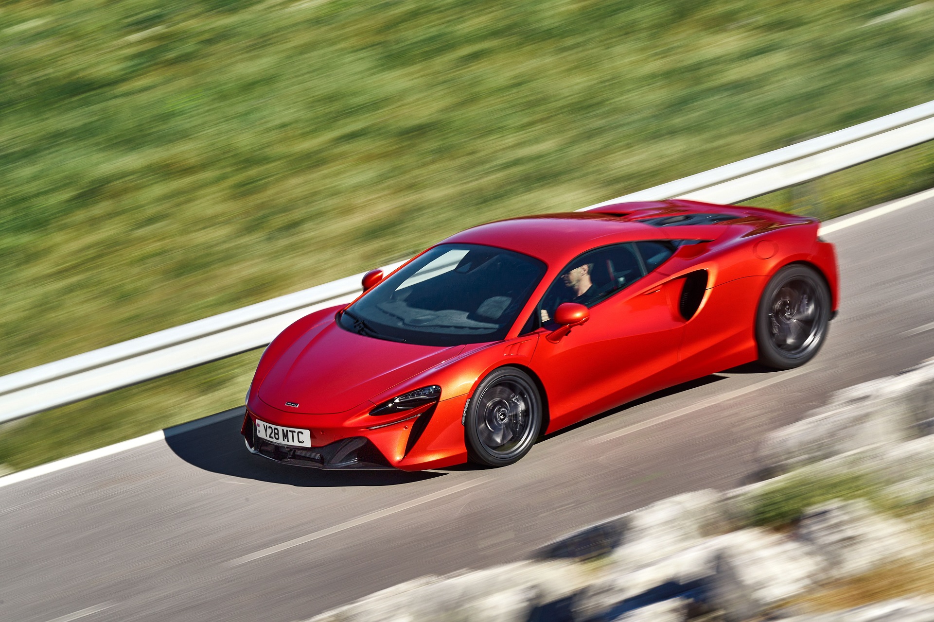 Download 2023 McLaren Artura - Front Three-Quarter HD Wallpaper 1921x1280 #32