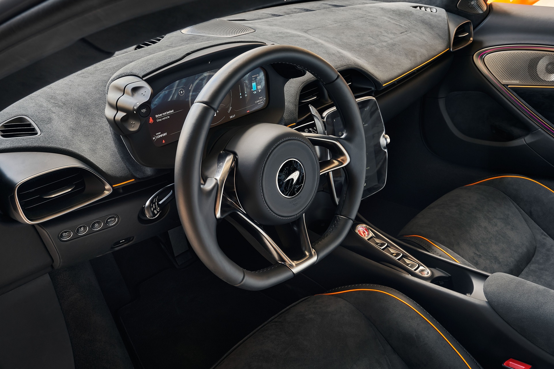 Download 2023 McLaren Artura - Interior, Steering Wheel HD Wallpaper 1921x1280 #58