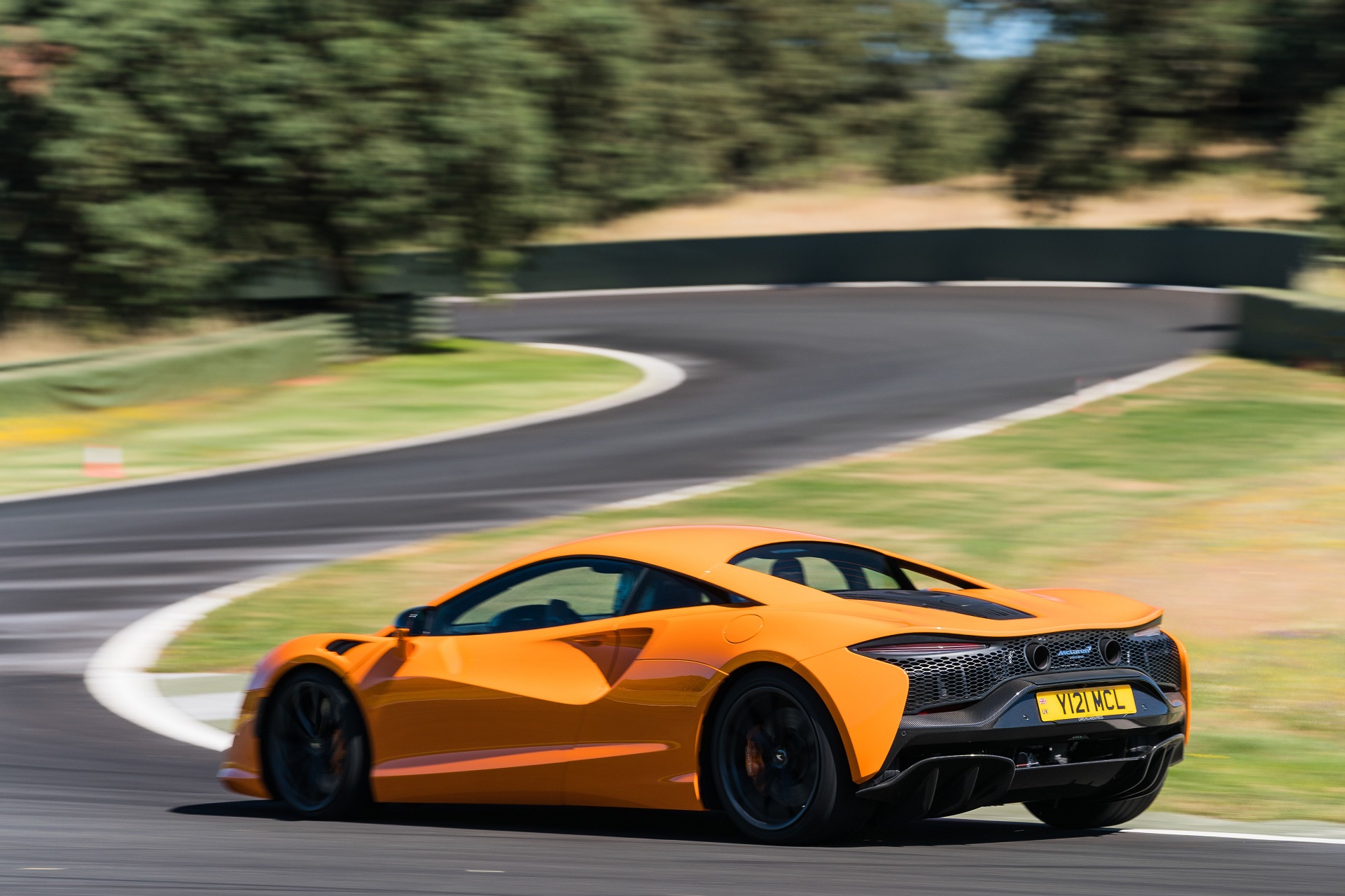 Download 2023 McLaren Artura - Rear Three-Quarter HD Wallpaper 1921x1280 #52