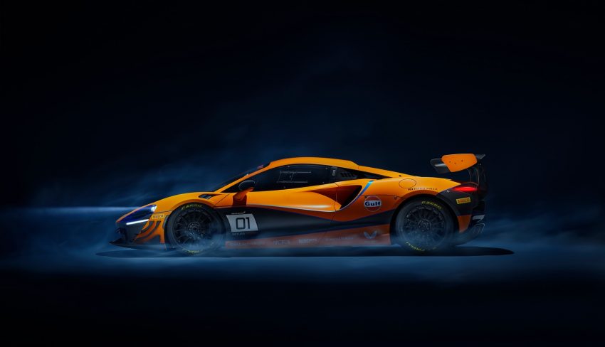 2023 McLaren Artura Trophy Racecar - Side Wallpaper 850x488 #3