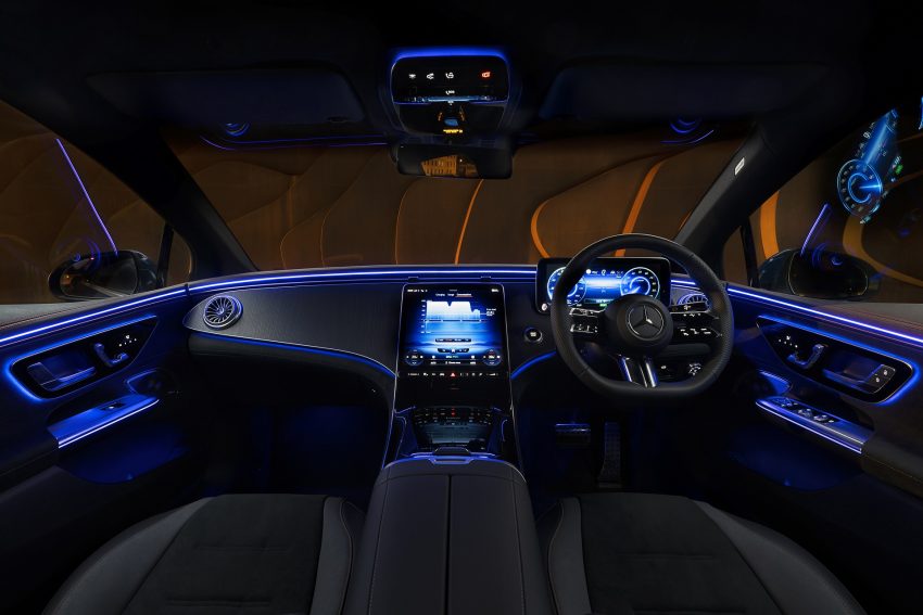 2023 Mercedes-Benz EQE 350+ - UK version - Ambient Lighting Wallpaper 850x567 #49