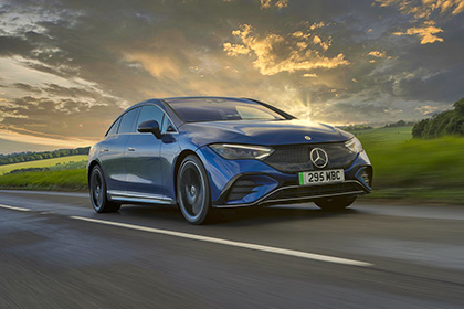 Download 2023 Mercedes-Benz EQE 350+ - UK version HD Wallpapers