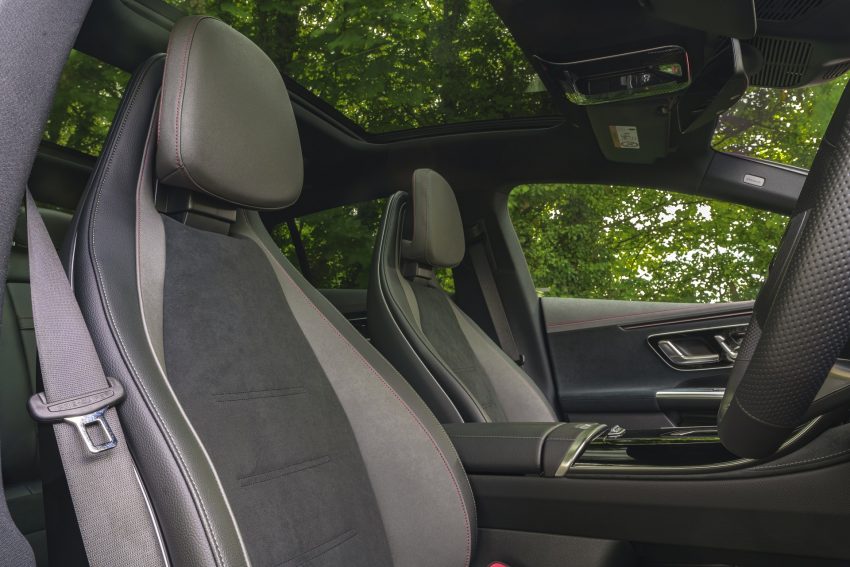 2023 Mercedes-Benz EQE 350+ - UK version - Interior, Front Seats Wallpaper 850x567 #51